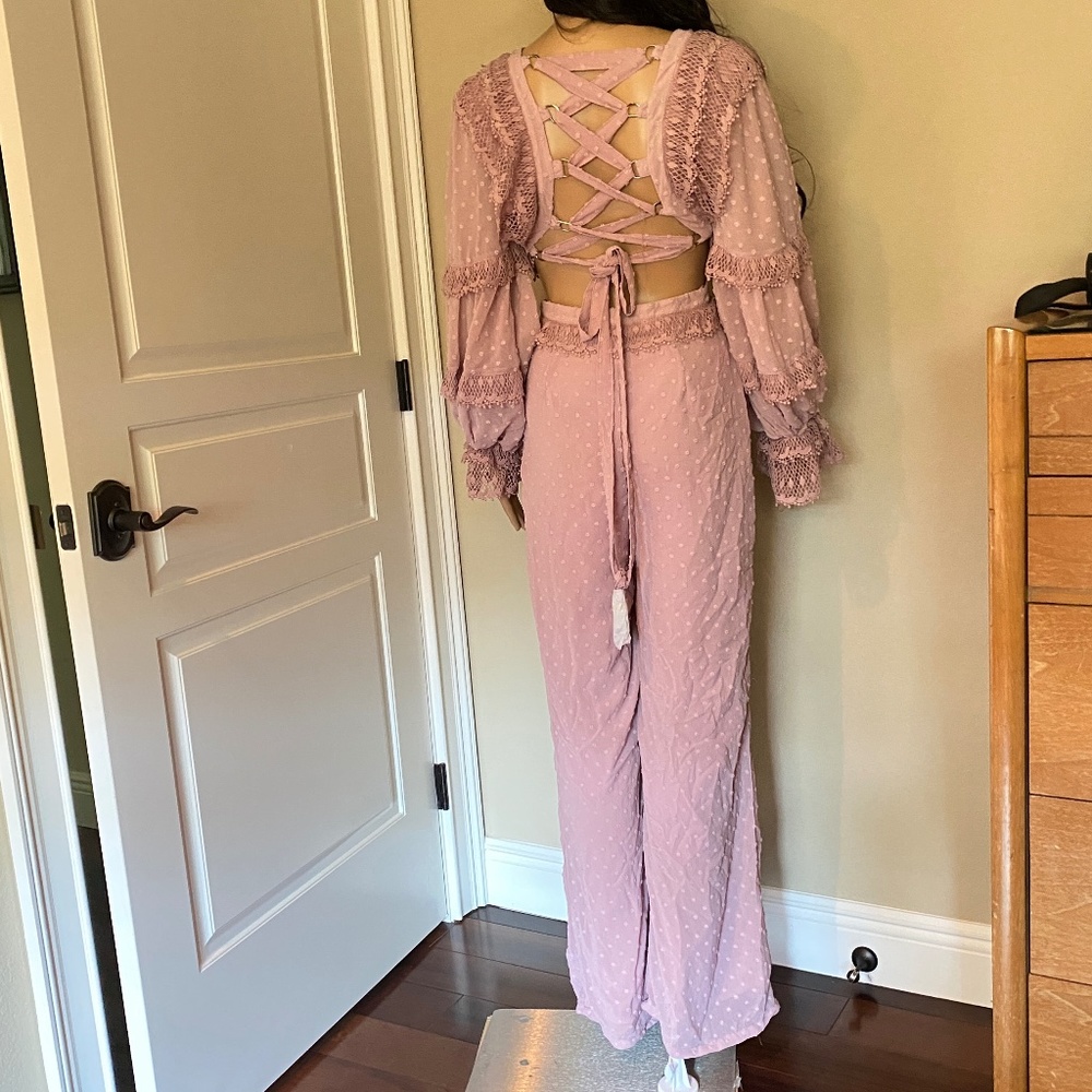 PINK JUMPSUIT - Picture 12 of 14